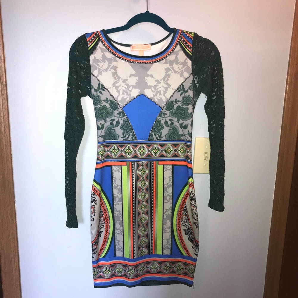 fitted pattern dress